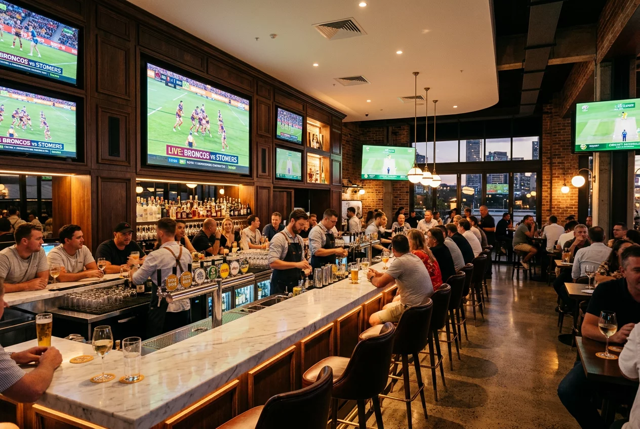 Gas Hound Modern Bar Design